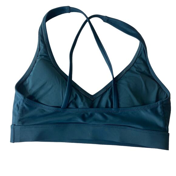 GIRLFRIEND COLLECTIVE Sea Palma Plunge Bikini Top Size Small - Picture 4 of 5